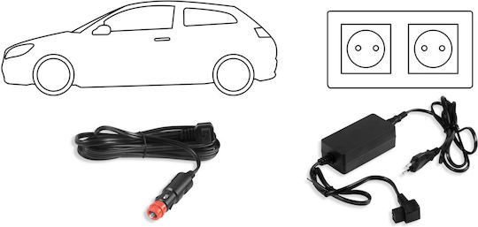Berdsen Φορητό Ψυγείο 21lt 100-240V / 12V / 24V Λευκό