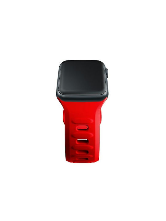 3MK Λουράκι Σιλικόνης Κόκκινο (Apple Watch 38/40/41mm)