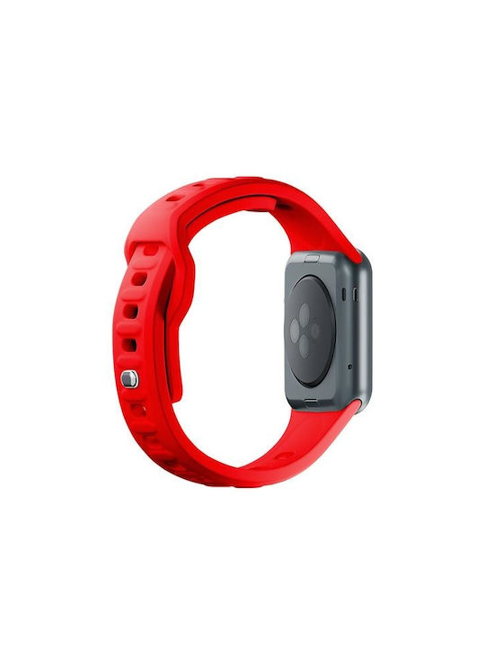 3MK Λουράκι Σιλικόνης Κόκκινο (Apple Watch 38/40/41mm)