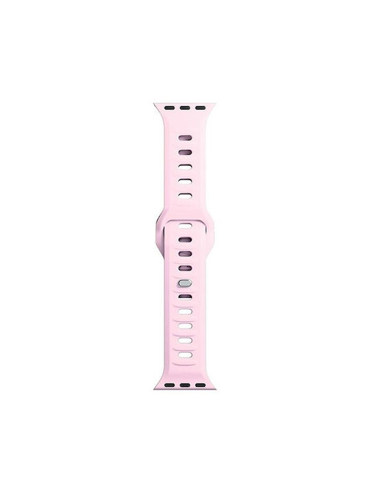 3MK Armband Silikon mit Pin Rosa (Apple Watch 38/40/41/42mm)