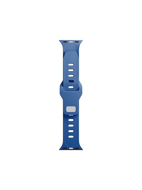 3MK Armband Silikon mit Pin Blau (Apple Watch 44/45/46mm/Ultra 49mm)