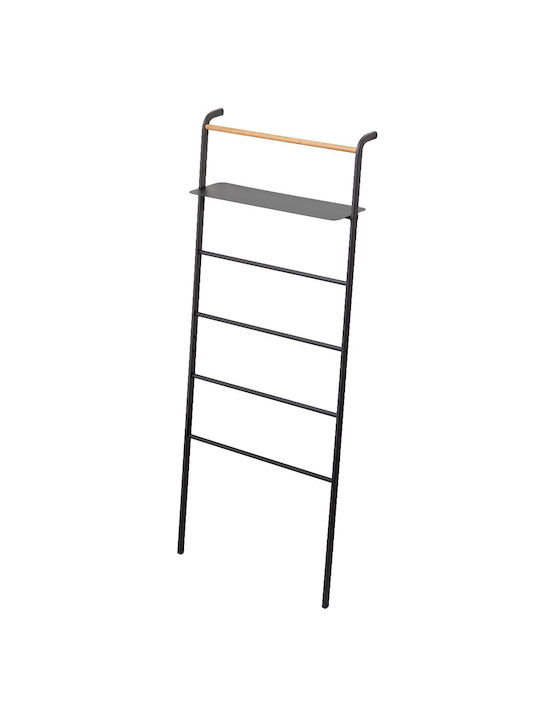 Yamazaki YMZK Floor Standing Bathroom Ladder with 6 Positions ​25x160cm Silver