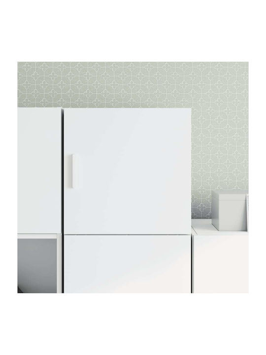 Wall Living Room Cabinet from Particle Board White 40x42.5x40cm