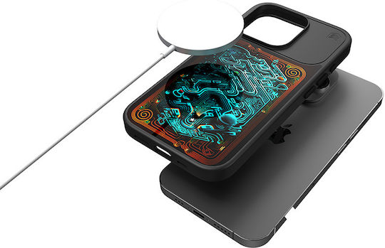 STM Back Cover Σιλικόνης Μαύρο (iPhone 15 Pro Max)