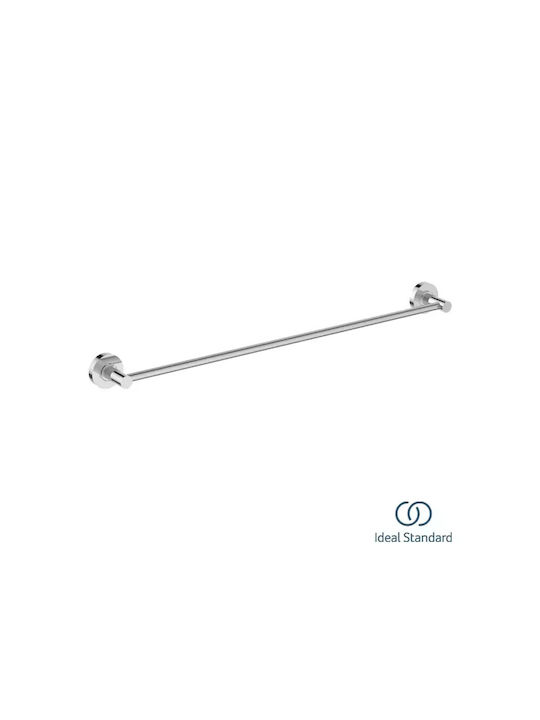 Ideal Standard Iom Ράγα Μπάνιου Μονή Επιτοίχια με Βίδες Ασημί