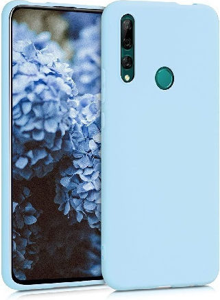 Soft Touch Back Cover Silicon Albastru deschis (Huawei P Smart Z / Honor 9X)