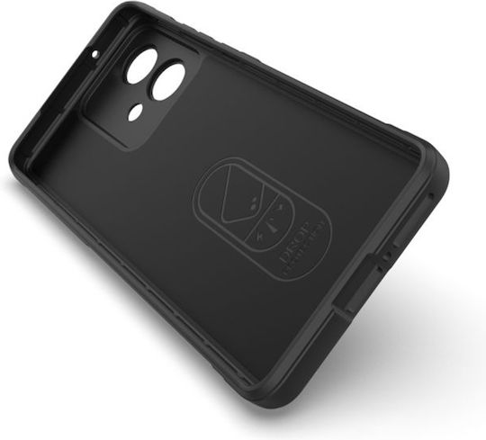 Techsuit Shield Umschlag Rückseite Silikon Lila (Motorola Edge 40 Neo - German)