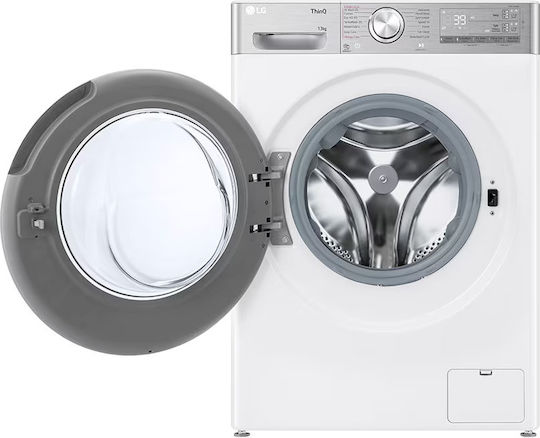 LG Πλυντήριο Ρούχων 13kg με Τεχνολογία Ατμού 1400 Στροφών AI DD F4WR913P3WA