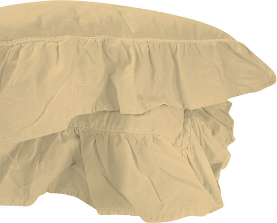 Darymex Μαξιλαροθήκη Μπεζ 40x40εκ.