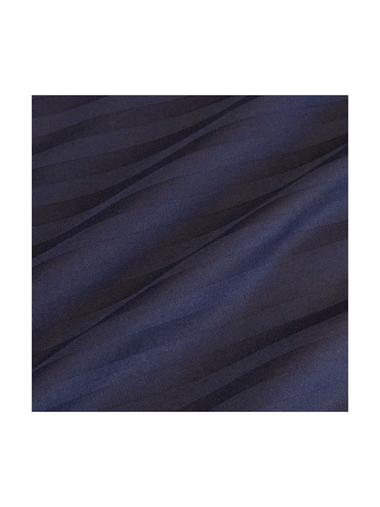 Darymex Dekorativer Kissenbezug aus 100% Baumwolle Blau 40x40cm.