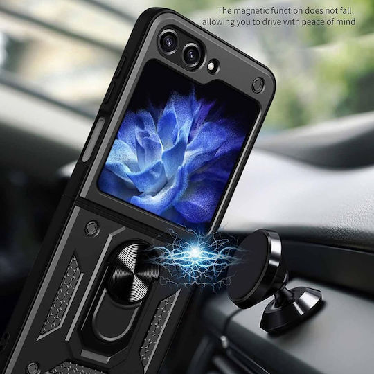 Techsuit Camshield Back Cover Πλαστικό / Σιλικόνης Μαύρο (Samsung Galaxy Z Flip6)