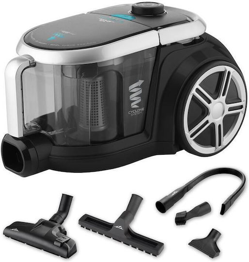 ETA Stormy Car Ηλεκτρική Σκούπα 800W με Κάδο 2.2lt Μαύρη