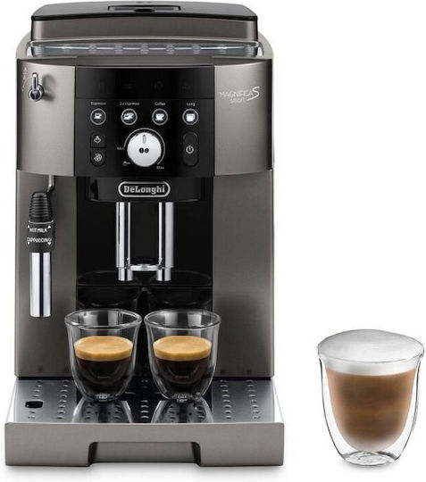 De'Longhi Magnifica Evo Automatische Espressomaschine 1450W Druck 15bar mit Mahlwerk Grau ECAM250.33.TB