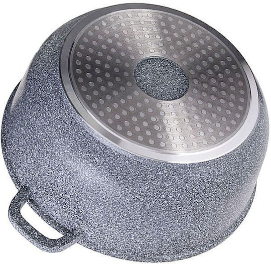 Klausberg Aluminum Pots Set Grey With Ceramic Coating 3 Pieces