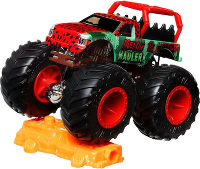 Hot Wheels Car 1:64 Monster Truck Melon Mauler for 3++ Years