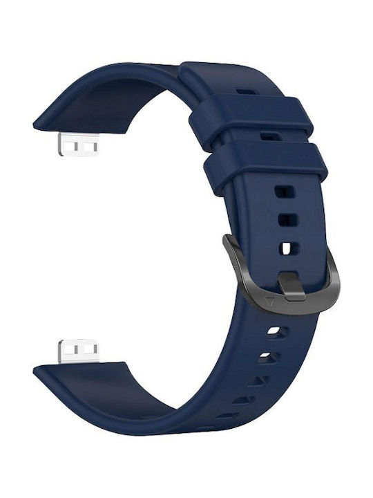 Fixed Silicone Strap Huawei Watch Fit Blue Fixed Silicone Strap Huawei Watch Fit Blue