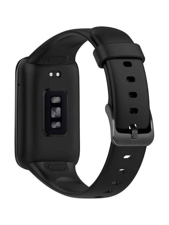 Fixed Silicone Strap Xiaomi Mi Smart Band 7 Pro Black
