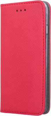 TFO Book Fabric / Silicone / Tempered Glass / Plastic Durable Red (Redmi 9A / 9AT)