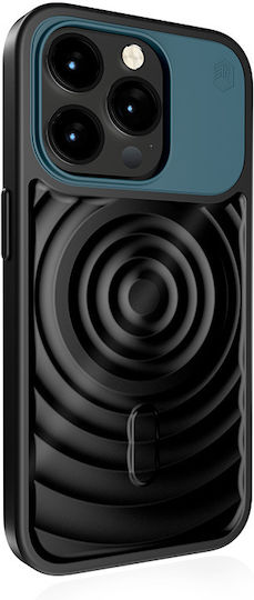 STM Back Cover Σιλικόνης Μαύρο (iPhone 15 Pro)