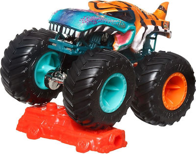 Hot Wheels Car 1:64 Hot Wheels Monster Truck Tiger Wrex for 3++ Years