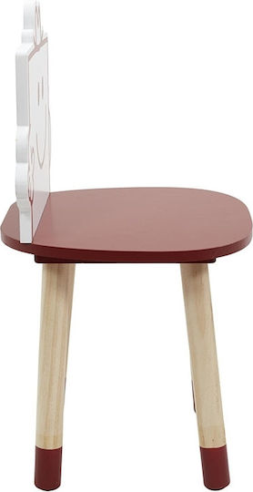 Chair Red 28x28x53.5cm