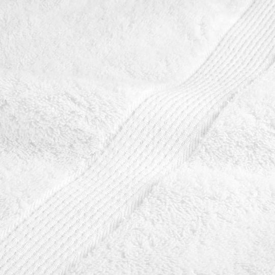 vidaXL Bath Towel Set 6 pcs White Weight 600gsm