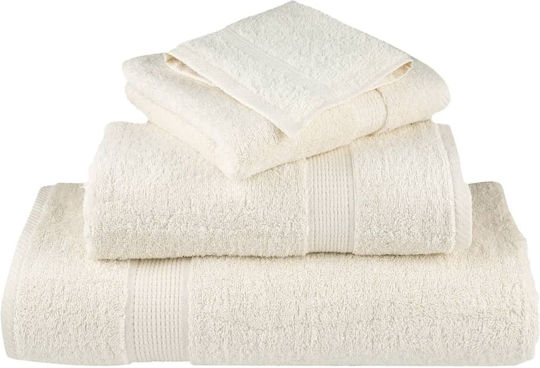 vidaXL Set 2 Hotel Pool and Beach Towels 200x80 cm 600gsm Beige