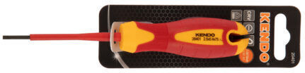 Kendo Magnetic Electrician VDE 1000V Screwdriver Straight with Nib Size 8mm