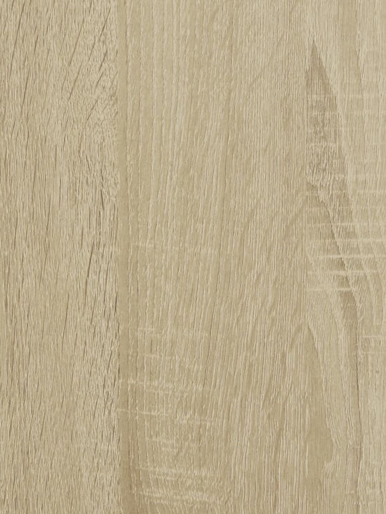 vidaXL Brown Particleboard Radiator Cover 78x20x82cm