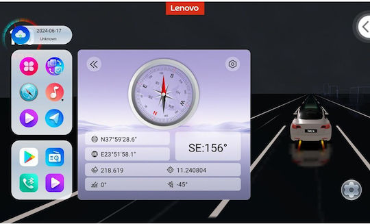Lenovo Ηχοσύστημα Αυτοκινήτου για Toyota Highlander BMW X1 / X3 / X4 2014-2019 (Bluetooth/USB/AUX/WiFi/GPS/Apple-Carplay/Android-Auto) με Οθόνη Αφής 10"