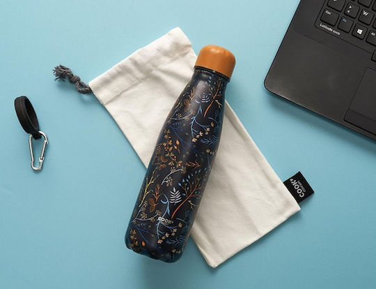 Cook Concept Μπουκάλι Θερμός Ανοξείδωτο 500ml Μαύρο