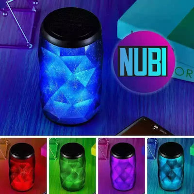 Nubi T11 Bluetooth-Lautsprecher 10W mit Radio und Batterielaufzeit bis zu 4 Stunden Schwarz