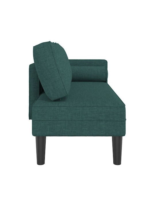 Fabric Recliner Green L116.5xW62xH71cm