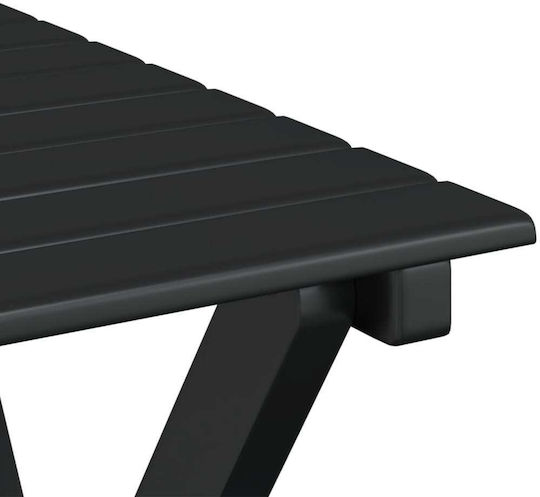 Garten- und Outdoor-Möbelsets 3 Stück Schwarz