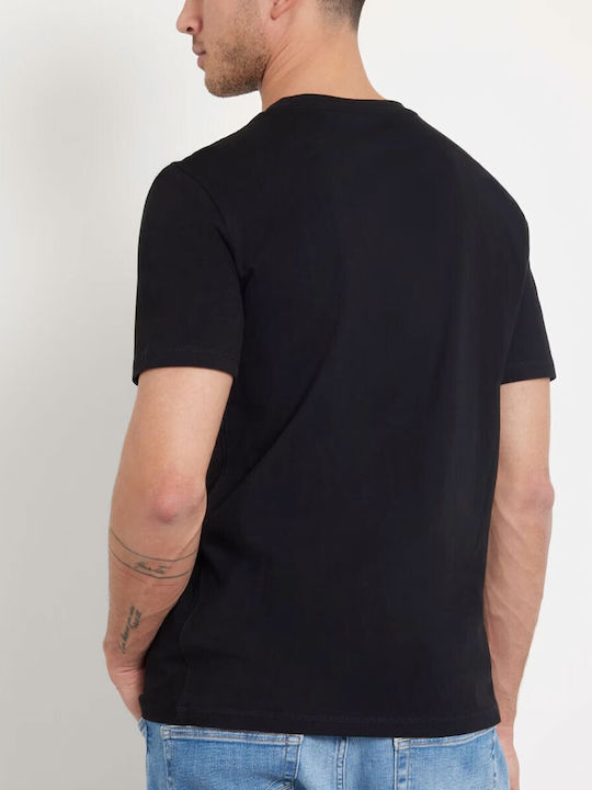 Guess Men's Short Sleeve Blouse Black