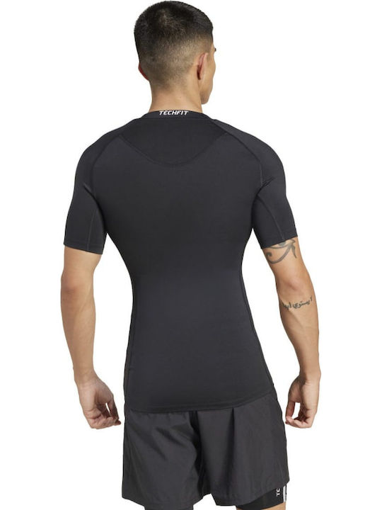 Techfit Aeroready Спортна тениска Черен