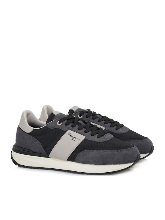 Pepe Jeans Buster Supra M Fashion Turnschuhe Schwarze Pepe Jeans Buster Supra M Fashion Turnschuhe Schwarze