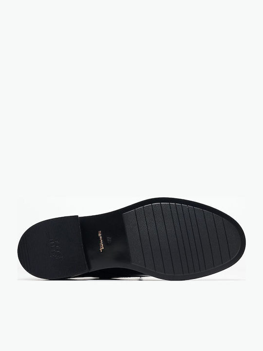 Women's Leather Oxford Shoes Black