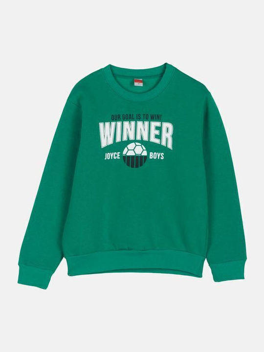 Kids Sweatpants Set Green 2pcs