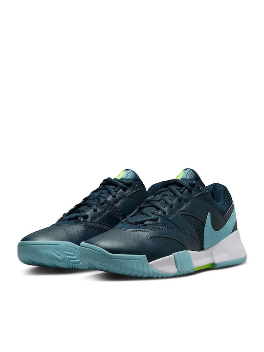 Nike COURT LITE 4 Men's Tennis Shoes for Clay Courts Blue