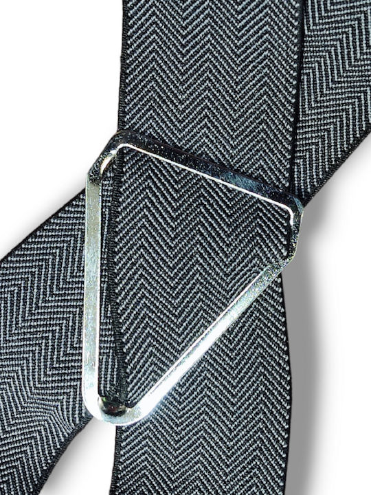 Mcan Suspenders Monochrome Gray