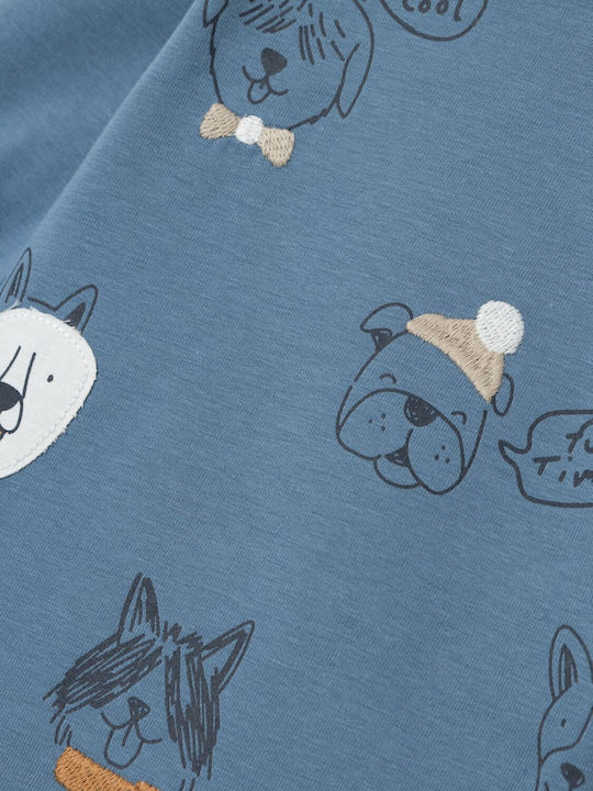 Kids' Shirt Long Sleeve Blue