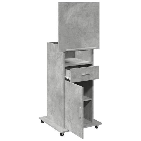 vidaXL Stand Music Height 107-107cm Brown 848027