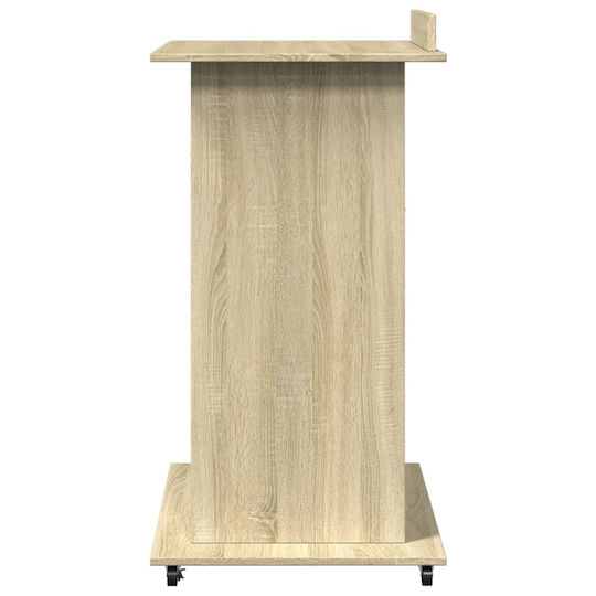 vidaXL Stand Music Height 107-107cm Brown 848026