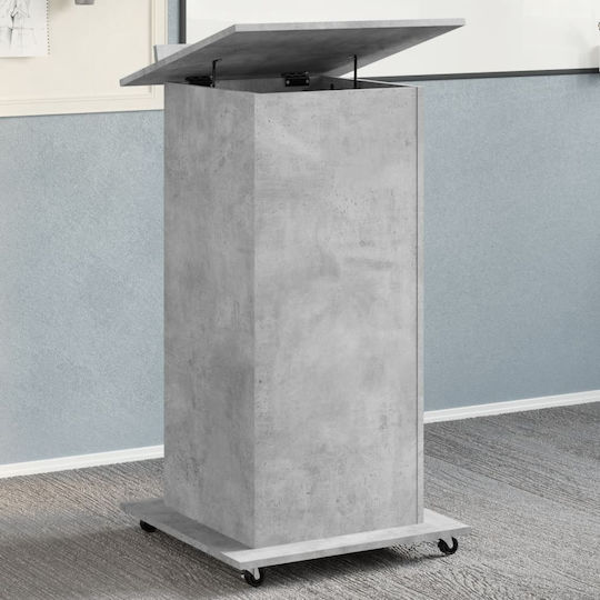 vidaXL Stand Music Height 107-107cm Brown 848027