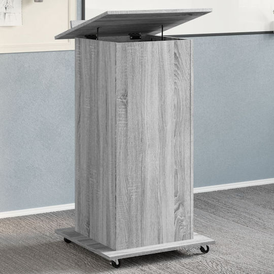 vidaXL Stand Music Height 107-107cm Brown 848029