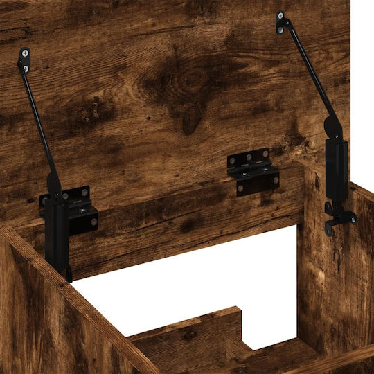 vidaXL Stand Music Height 107-107cm Brown 848028