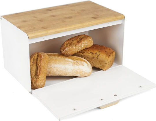Krisberg Bread Box Inox Gray 23.5x35.5x21cm