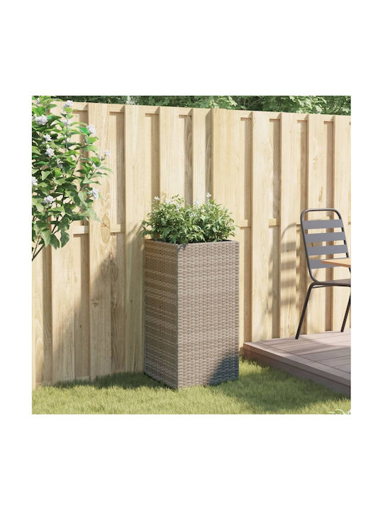 vidaXL Κήπου Planter Box 40x80cm în Culoare Gri 366415