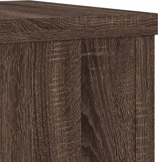 vidaXL Pflanzenständer Holz Braun 20cmx20cmx30cmcm. 2Stück